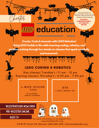 **Merced**October LEGO Coding & Robotics