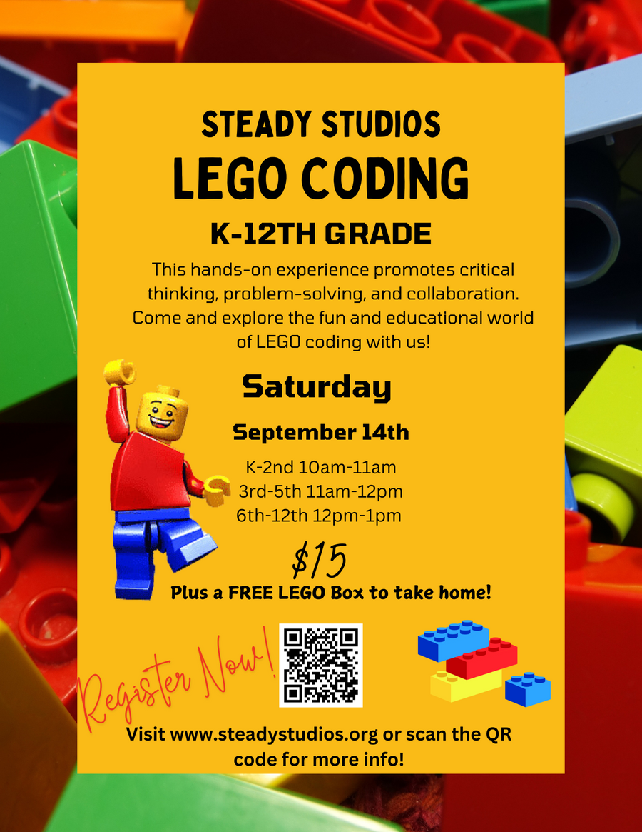 ⭐ Lego Education Day Session - Saturday, September 14th, 2024 ⭐