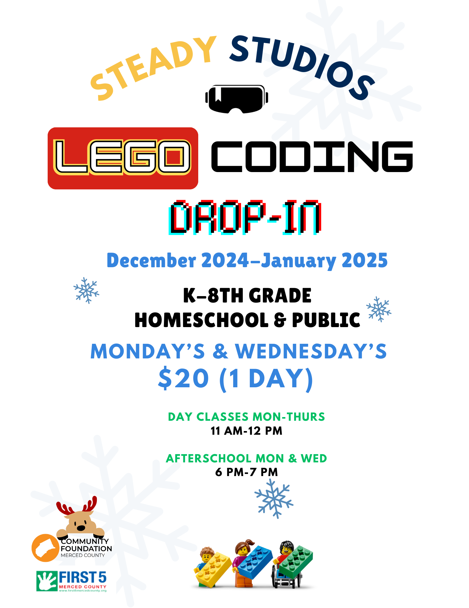 **DROP-IN Winter LEGO Coding**