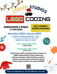 **4 Week Winter LEGO Coding Program**