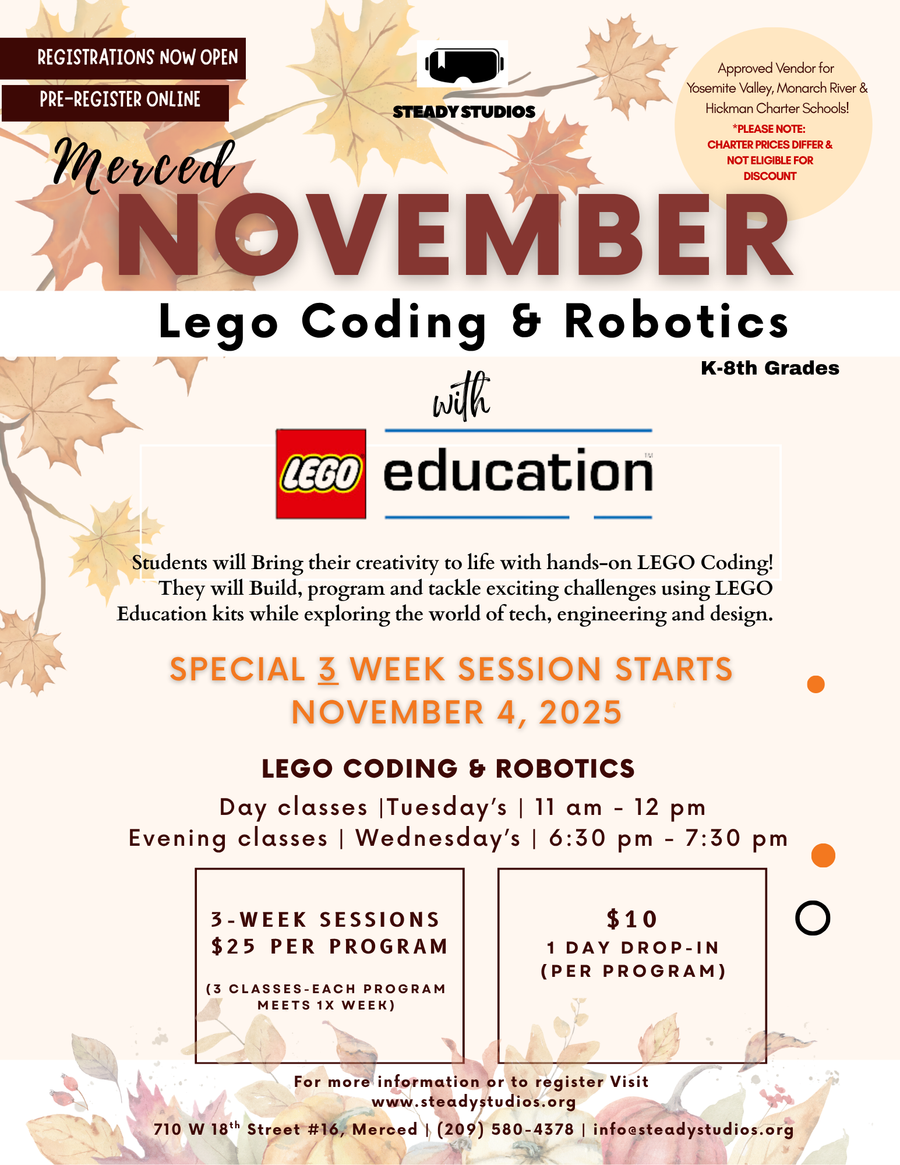 November LEGO Coding & Robotics