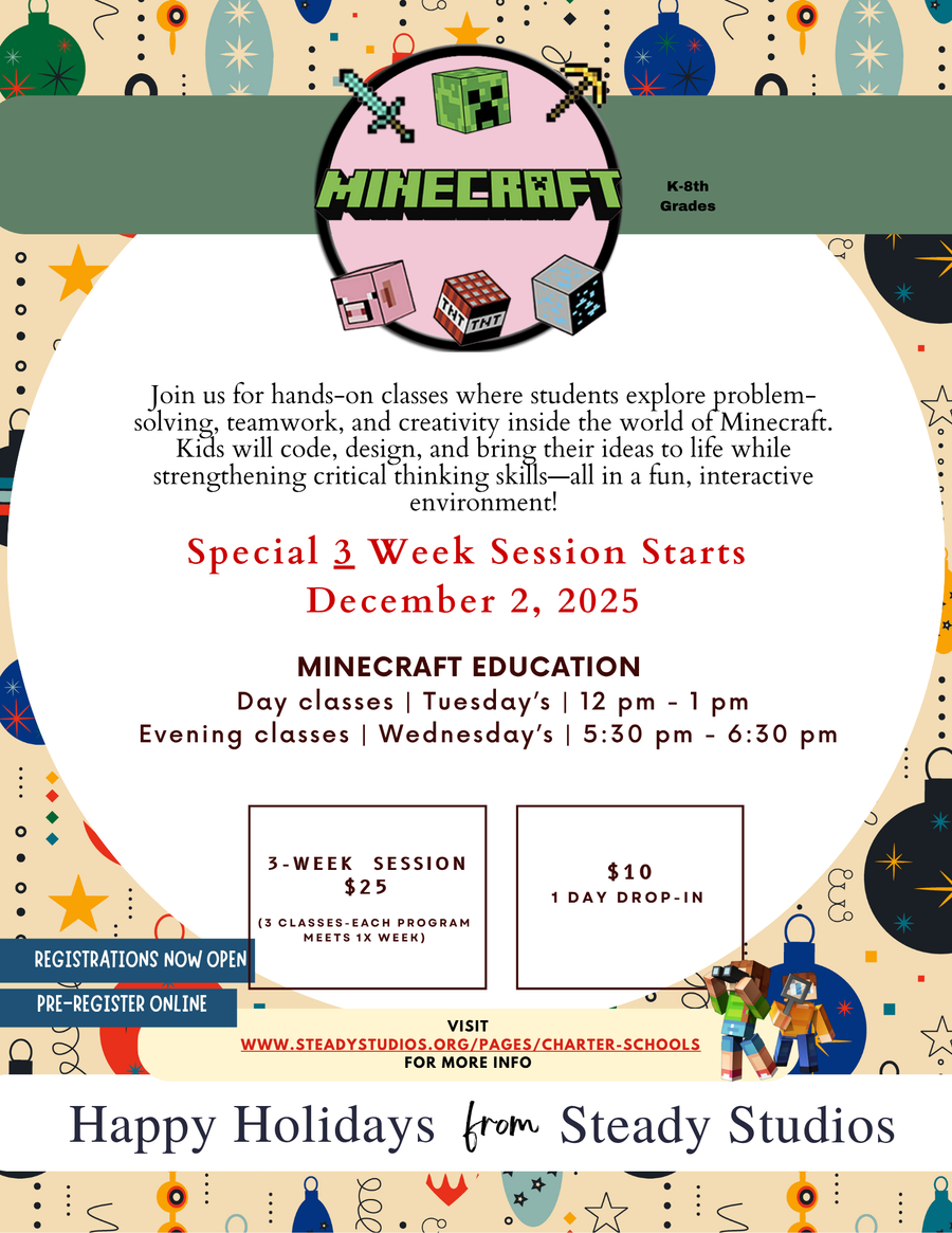 DECEMBER Minecraft Education