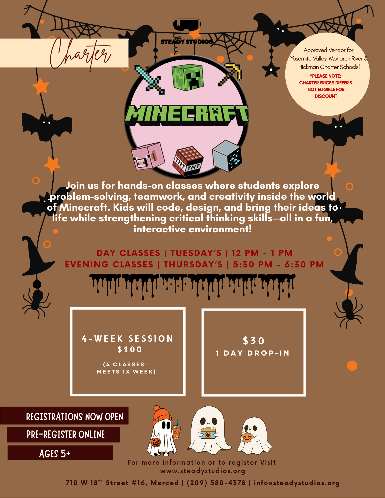 **Merced**October Minecraft Education