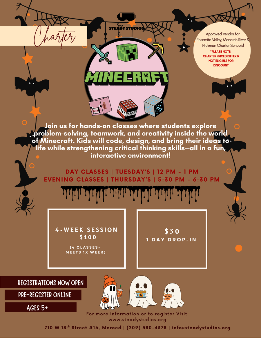 **Merced**October Minecraft Education