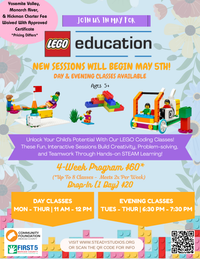 May LEGO Coding & Robotics 4 WK Program
